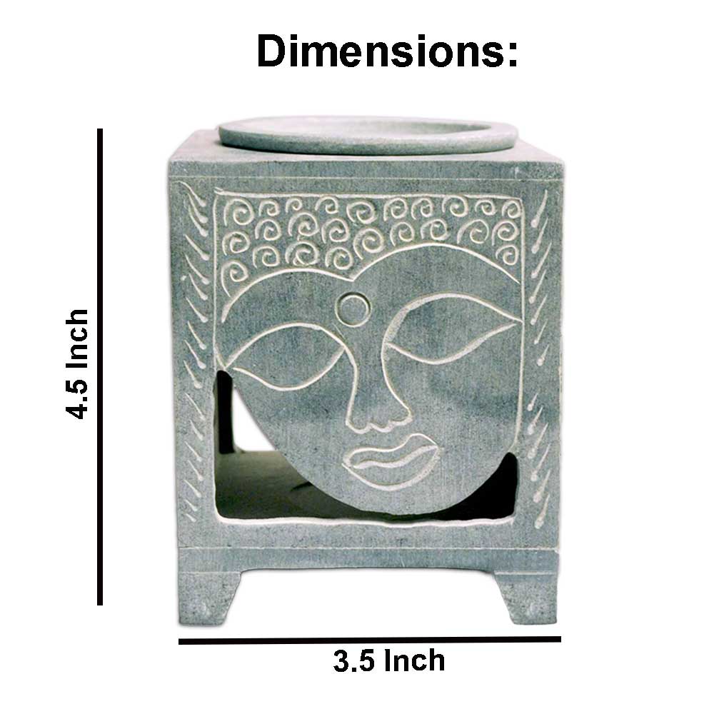 Buddha Aroma Oil Diffuser (Italy Paleva Stone)