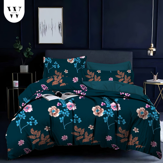 Pristina Premium Double Bedsheet (90" x 100") - 300 TC