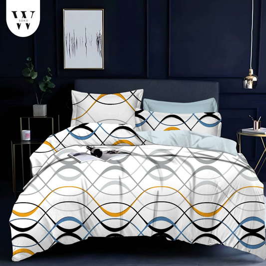 Lavinna Premium Double Bedsheet (90" x 100") - 300 TC