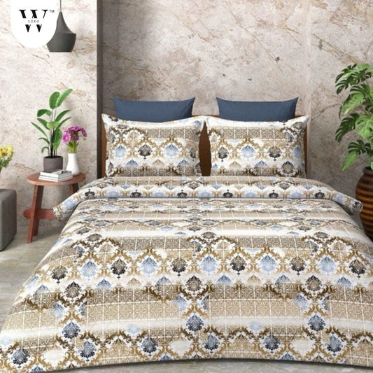 Novora Premium Double Bedsheet (90" x 100") - 300 TC