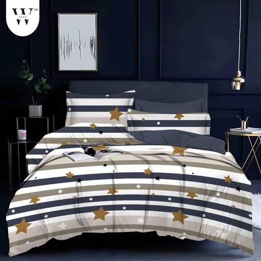 Clavina Premium Double Bedsheet (90" x 100") - 300 TC