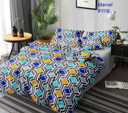 Monessa Premium Queen Size Bedsheet (90" x 100") 300 TC