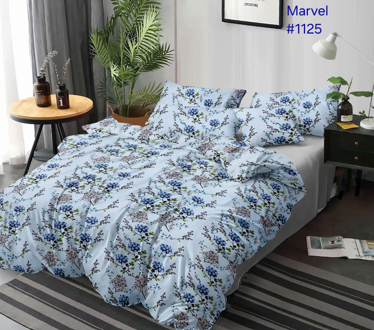 Brivona Premium Queen Size Bedsheet (90" x 100") 300 TC