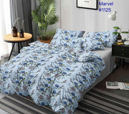 Brivona Premium Queen Size Bedsheet (90" x 100") 300 TC