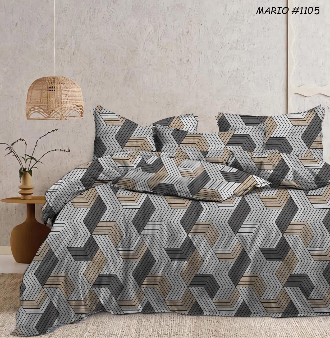 Estavia Premium Queen Size Bedsheet (90" x 100") 300 TC