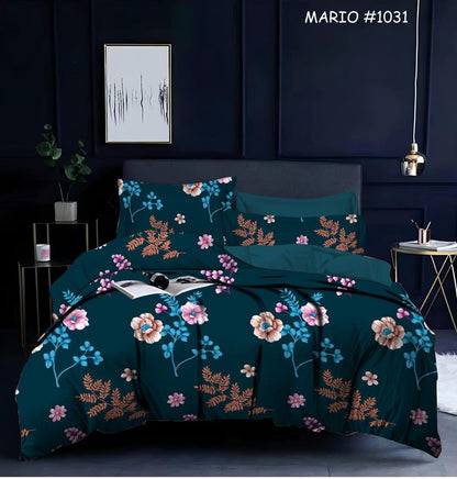 Amessia Premium Queen Size Bedsheet (90" x 100") 300 TC