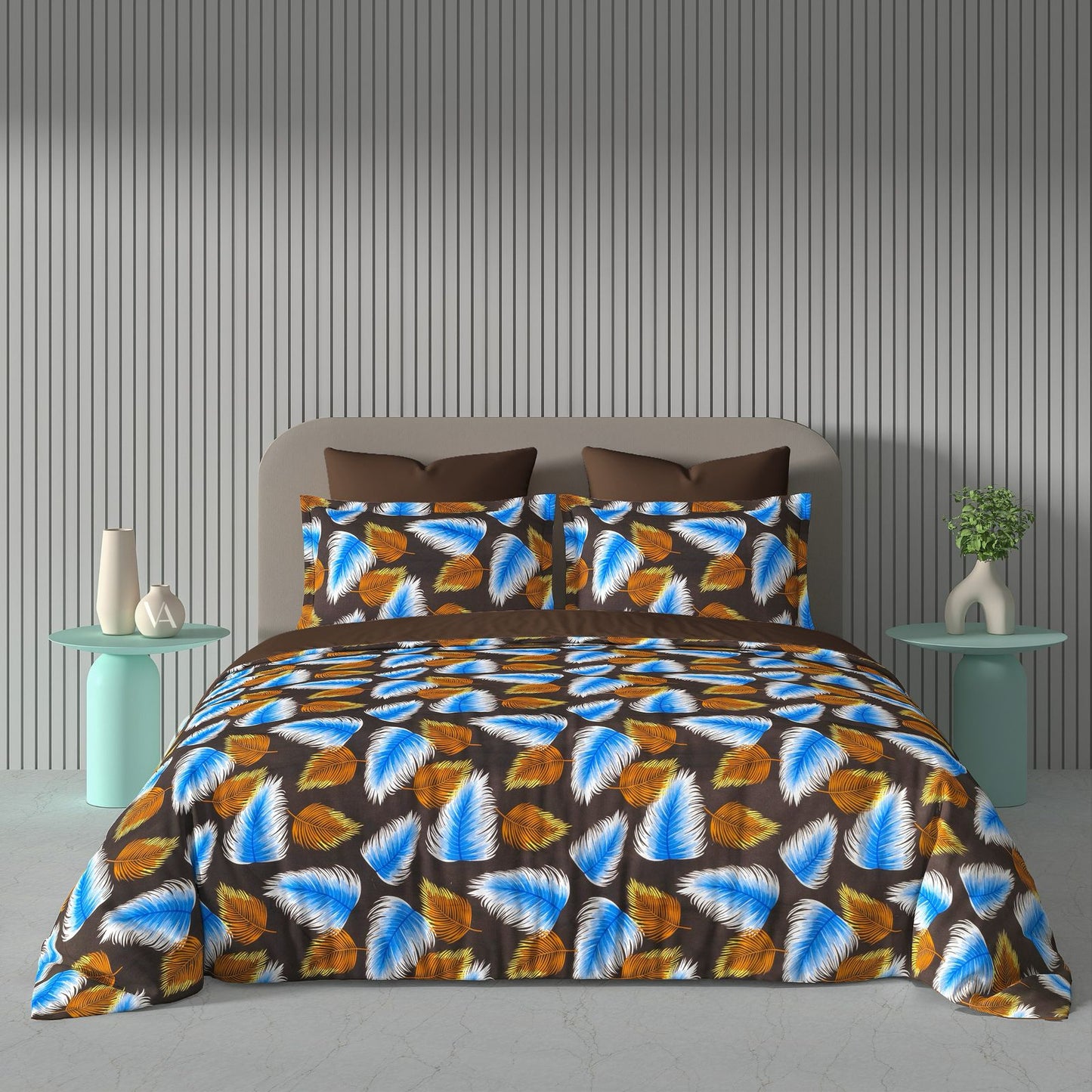 Camivra Premium Queen Size Bedsheet (90" x 100") 300 TC