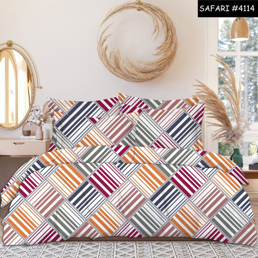 Clariyah Premium Queen Size Bedsheet (90" x 100") 300 TC