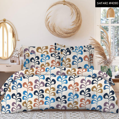 Novoriah Premium Queen Size Bedsheet (90" x 100") 300 TC