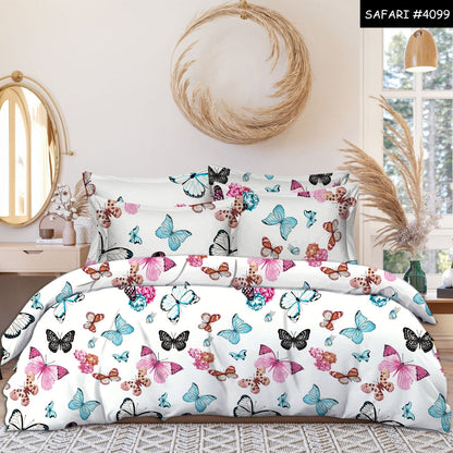 Lumynra Premium Queen Size Bedsheet (90" x 100") 300 TC