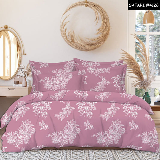 Cresvianne Premium Queen Size Bedsheet (90" x 100") 300 TC