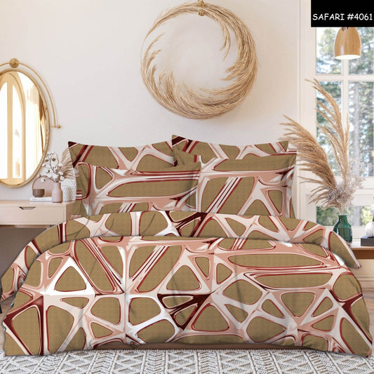 Trinoviaa Premium Queen Size Bedsheet (90" x 100") 300 TC