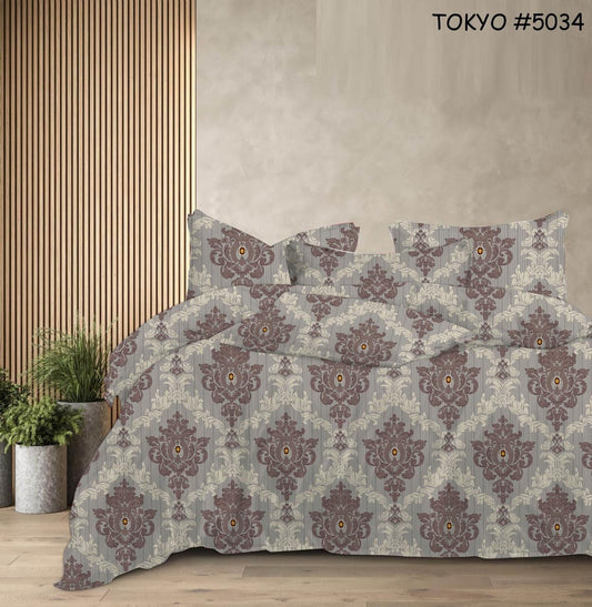 Elanisse Premium King Size Bedsheet (108" x 108") 300 TC