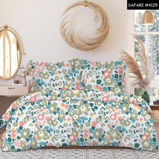 Clarisse Premium Double Bedsheet (90" x 100") - 300 TC