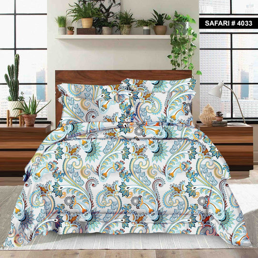 Lenora Premium Queen Size Bedsheet (90" x 100") - 144 TC