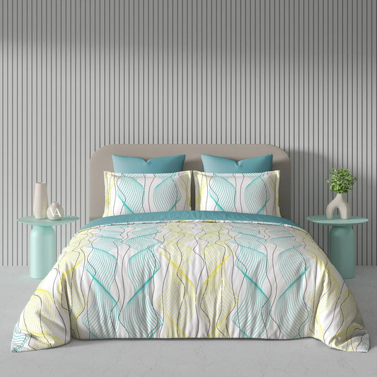 Amara Premium King Size Bedsheet (108" x 108"): 400 TC