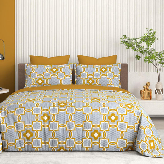 Eletta Premium King Size Bedsheet (108" x 108"): 400 TC