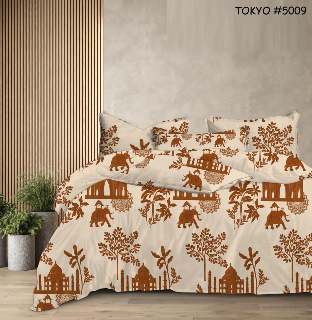 Feloria Premium King Size Bedsheet (108" x 108") - 400 TC