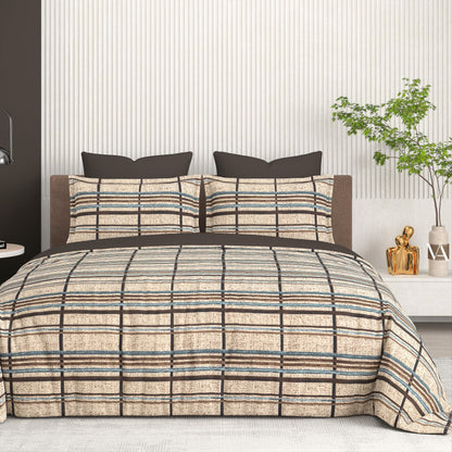 Marcella Premium King Size Bedsheet (108" x 108"): 400 TC