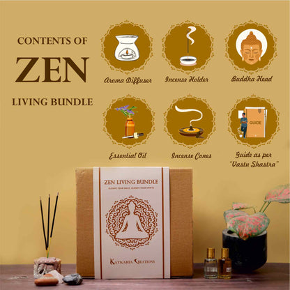 Zen Living Bundle | Meditation Box for Gifting & Home Decor