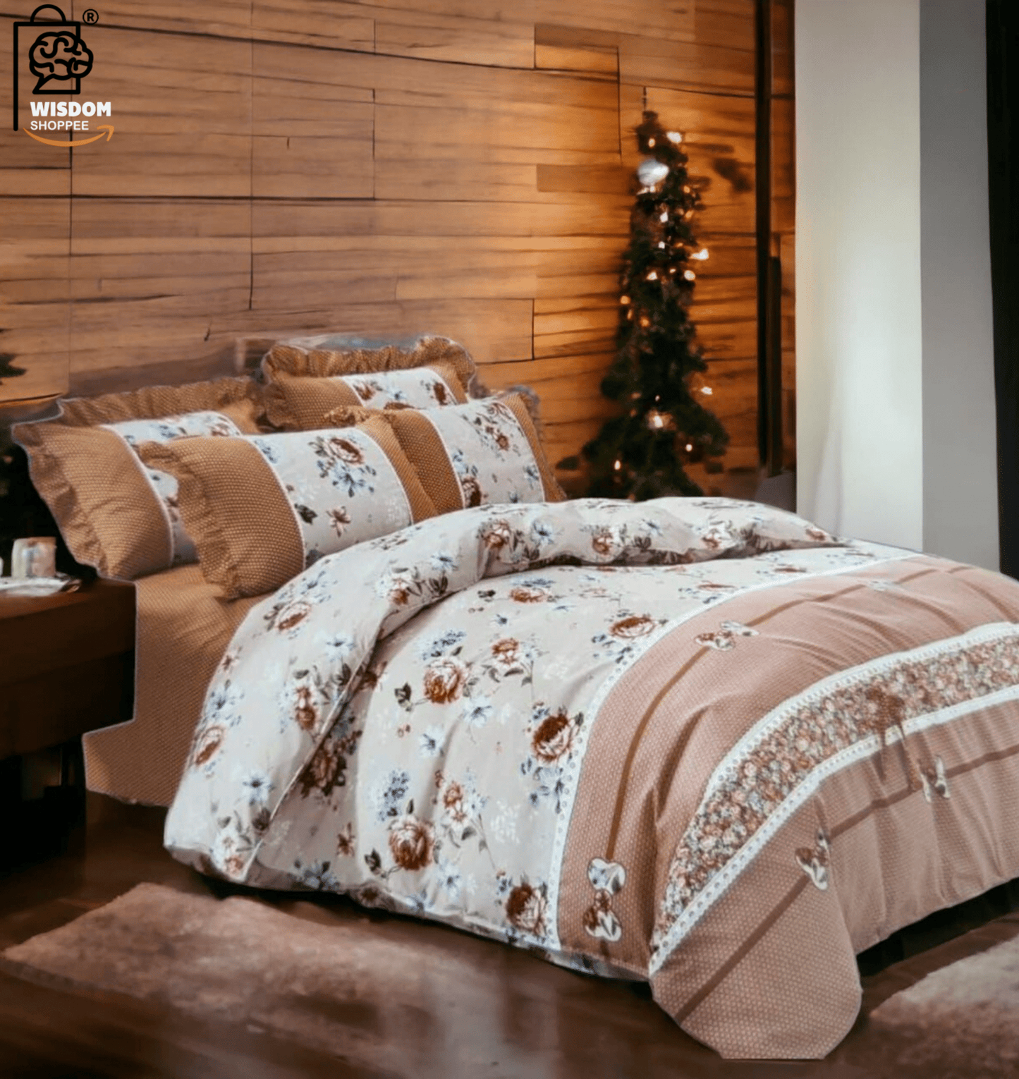 Lavienne Premium Double Bedsheet (90" x 100") 300 TC