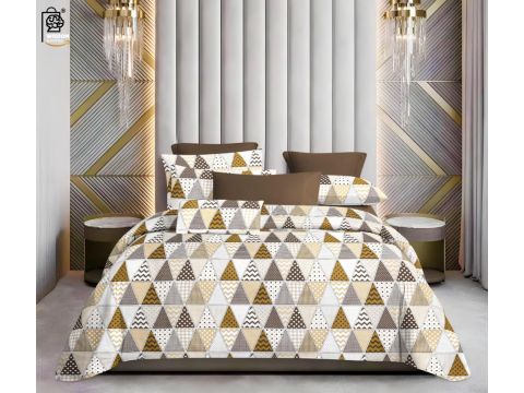 Avelline Premium King Size Bedsheet (108" x 108")- 400 TC