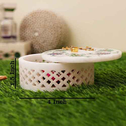 Hermosa Marble Jewellery Box