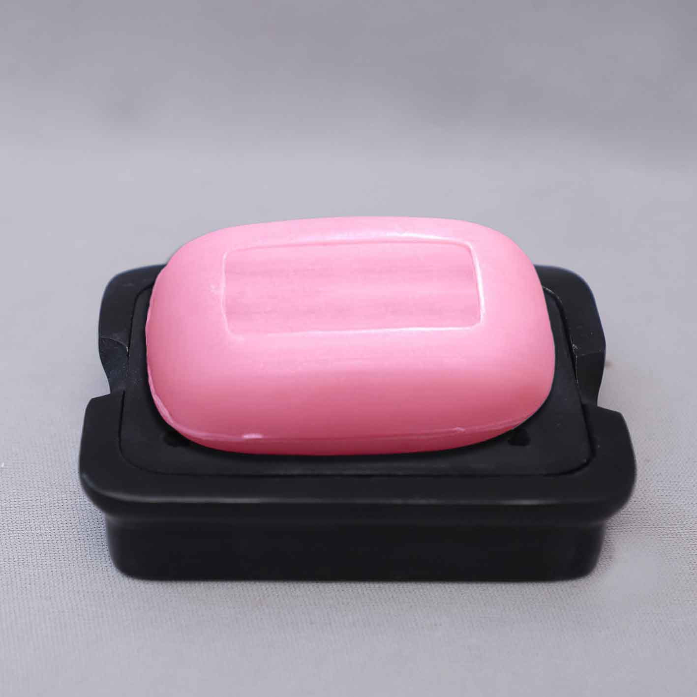 Black Soapstone Soap Dish